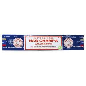 Nag Champa Sai Baba Incense Sticks - Satya Brand 15g