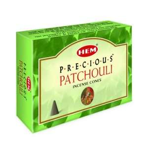 Precious Patchouli Incense Cones - HEM Brand 10ct