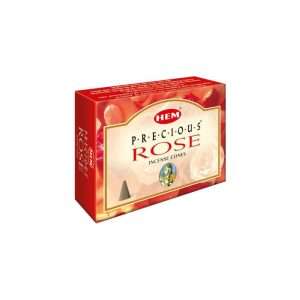 Precious Rose Incense Cones - HEM Brand 10ct