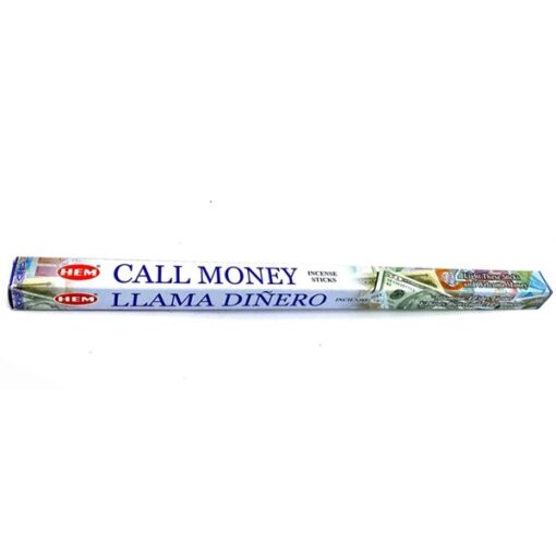 HEM brand incense sticks - call money scent, 8g (about 8 sticks) per box.