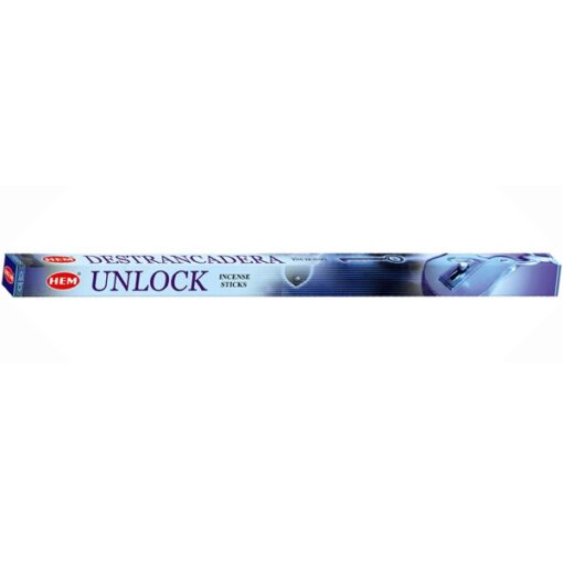 HEM brand incense sticks - unlock scent, 8g (about 8 sticks) per box.