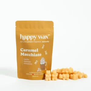 Carmel Macchiato Wax Melts - Happy Wax Brand 2oz