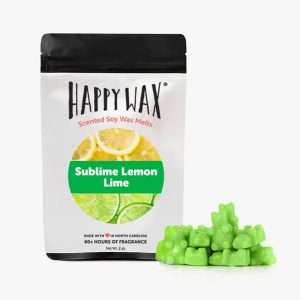 Sublime Lemon Lime Wax Melts - Happy Wax Brand 2oz