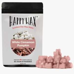 White Cinnamon Pumpkin Wax Melts - Happy Wax Brand 2oz