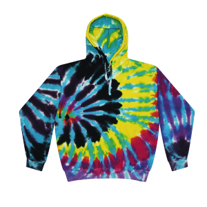Flashback Tie Dye Pullover Hoodie