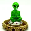 Meditating Alien Incense Burner