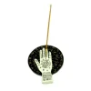 Black & White Palmistry Incense Burner