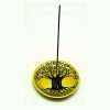 Gold Tree of Life Incense Burner