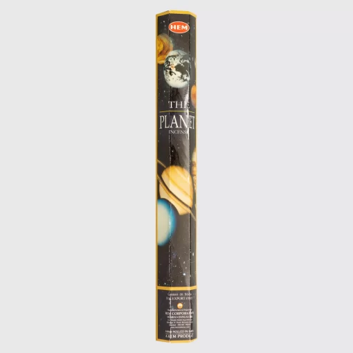 The Planet incense Sticks - Package: Each incense stick is 6 inches long. Each packet contains 20 incense sticks that burn between 30-40 minutes, depending on conditions.