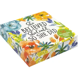 She Believed She Could, So She Did - Affirmation Cards