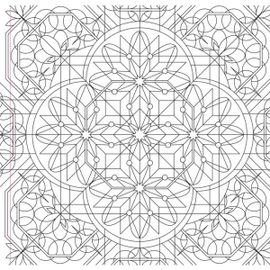 Alternative view of Kaleidoscope Designs Artist's Coloring Book