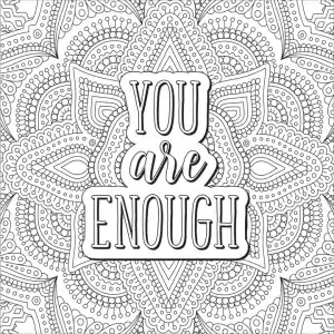 Alternative view of Self Care Artist's Coloring Book