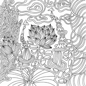 Alternative view of Serenity Artist's Coloring Book