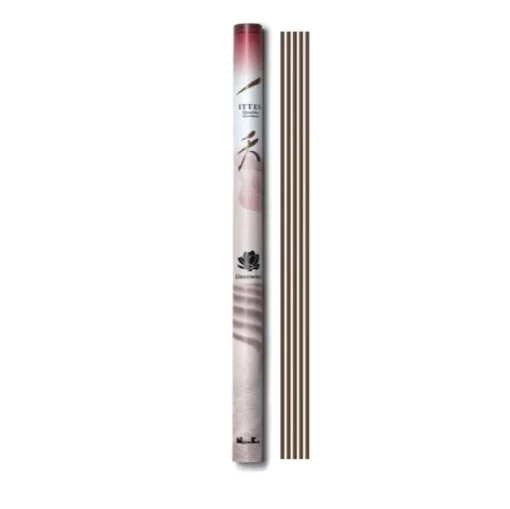 Itten Aloeswood Incense Sticks - Package: Each package contains approximately 30 sticks, with each stick having a burn time for 40-50 minutes, depending on conditions.