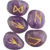 Gemstone Runes Set - Amethyst