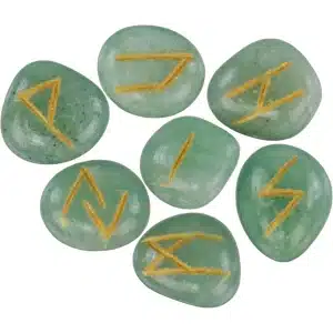 Gemstone Runes Set - Aventurine
