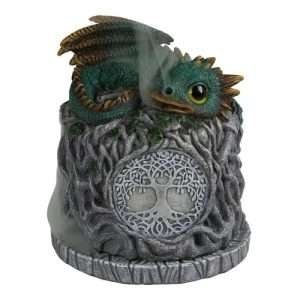 Baby Dragon w/ Tree of Life Cone Burner