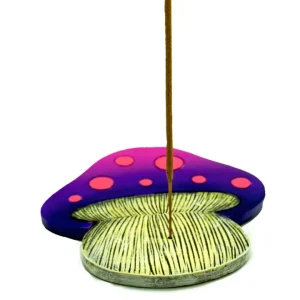 Flat Mushroom Incense Burner