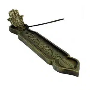 Hamsa Boat Incense Burner