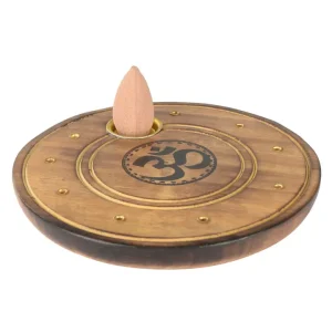 OM Cone Incense Burner