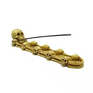 Skull Boat Incense Burner