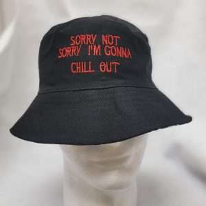 Big Wave (Red) Bucket Hat - Reversible