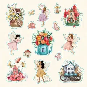 Faerie Kingdom Sticker Book - Image 3