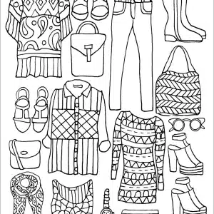 Fashion Portable Artist's Coloring Book - Image 3