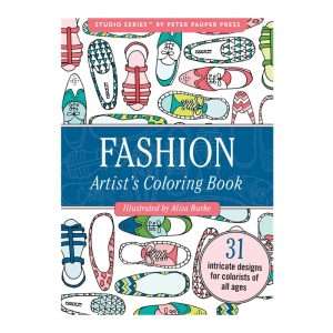 Fashion Portable Artist's Coloring Book