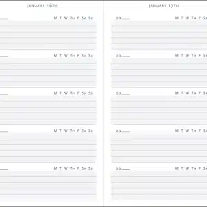 Alternative view of Five Year Journal
