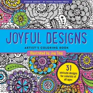 Joyful Designs Artist's Coloring Book