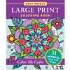 Large Print Coloring Book - Color Me Calm