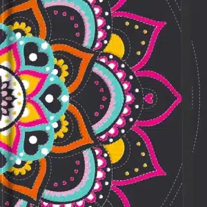 Mandala Embroidery Journal