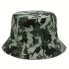 Jungle Camo Bucket Hat - Reversible