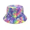 Dark Color Mushroom Bucket Hat - Reversible
