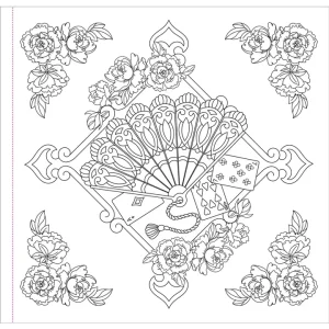 Alternative view of Ephemera Artist's Coloring Book