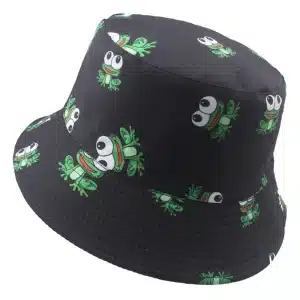 Smiley Frogs Bucket Hat - Reversible