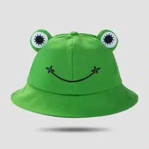 Green Frog Bucket Hat