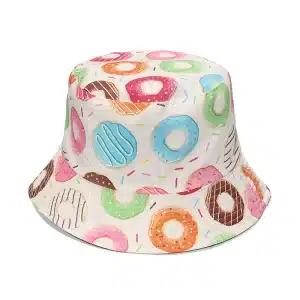 Iced Doughnuts Bucket Hat - Reversible