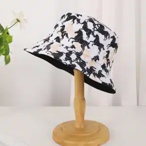 Running Horses Bucket Hat - Reversible