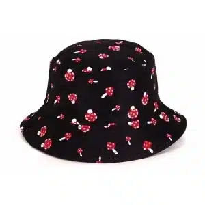 Small Mushroom Bucket Hat - Reversible
