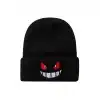 Black Evil Grin Beanie Cap