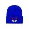 Blue Evil Grin Beanie Cap