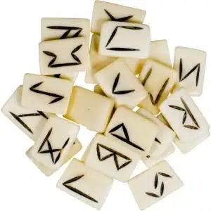 Runes Set - Bones (Water Buffalo Bones)