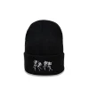 Black Dancing Skeletons Beanie Cap