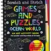 Games and Puzzles Ocean World Scratch and Sketch