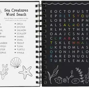Alternative view of Games and Puzzles Ocean World Scratch and Sketch
