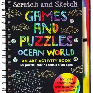 Games and Puzzles Ocean World Scratch and Sketch