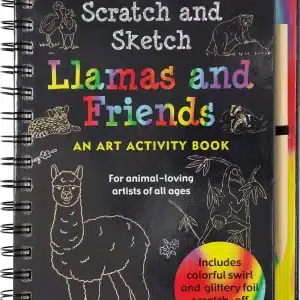 Llamas and Friends Scratch and Sketch