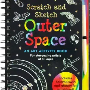 Outer Space Scratch and Sketch